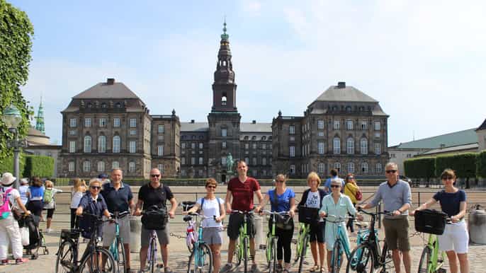 Lo mejor de Copenhague: Excursión en bici de 3 horas