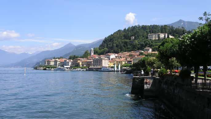 desde como recorrido turístico por el lago de como