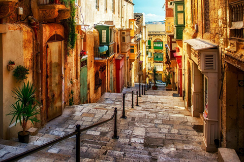 Geführter Rundgang durch Valletta mit lizenziertem GuideMit spanischsprachigem Guide oder Übersetzer