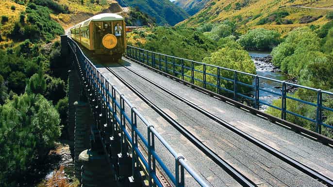 dunedin city tour and taieri gorge railway excursion