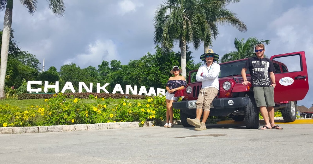 Cozumel Island: Half-Day Private Jeep Tour and Eco Park | GetYourGuide