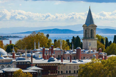 Bilhetes para Istambul: Hagia Sophia, Topkapi e Cisterna da BasílicaHagia Sophia, Cisterna da Basílica + Palácio de Topkapi, incluindo o Harém