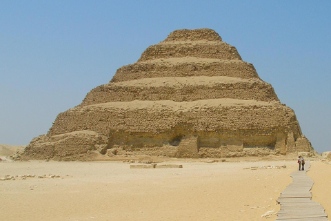 Le Caire: Djoser, Bent Pyramid & Memphis Day TripOption partagée avec transport et guide, sans billets