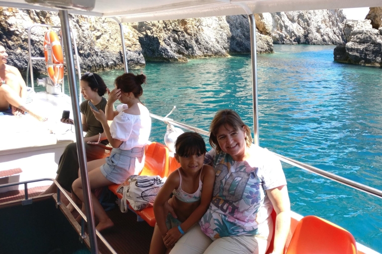 Boat Trip to Keri Caves and Loggerhead Turtle Watching