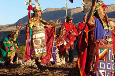 Laguna Huayllarcocha Vuurceremonie