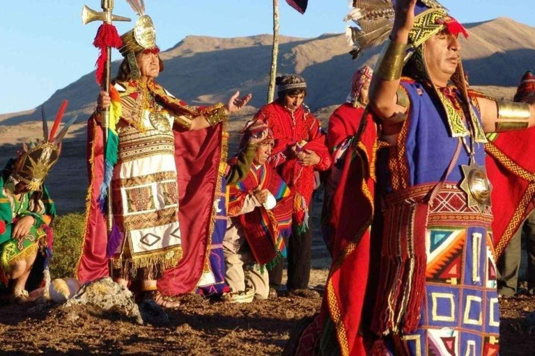 Laguna Huayllarcocha Vuurceremonie