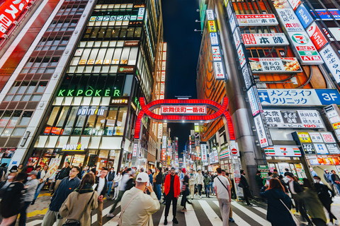 Tokyo Night Tour Dinner Cruise, Tokyo Tower,Shibuya&Shinjuku Tokyo Night Tour: Dinner cruise,Tokyo Tower,Tsukiji&Shinjuku