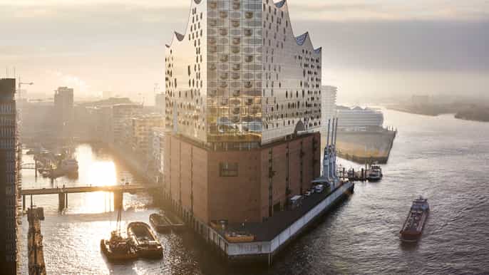 elbphilharmonie tour kaffee snack (ohne konzertsäle)