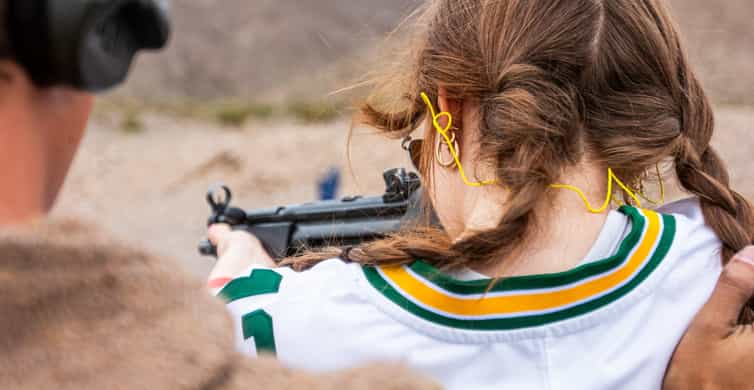 Las Vegas: Outdoor Machine Gun & Rifle Shooting with Pickup photo 3