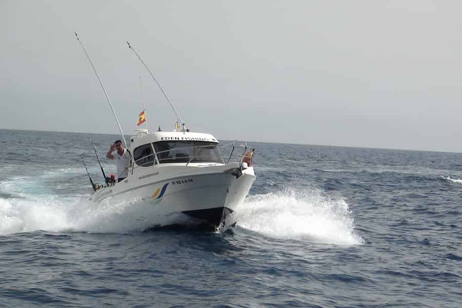 Adeje: Professioneller Angelausflug. Foto: GetYourGuide