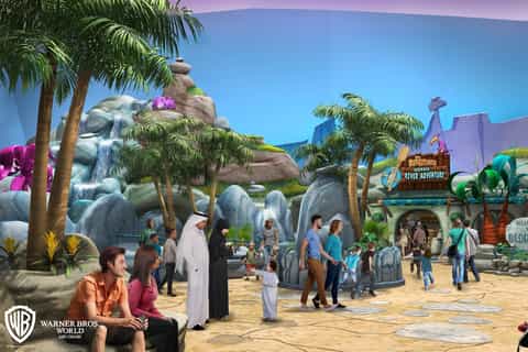 Abu Dhabi: Warner Brothers World Ticket and Transfer