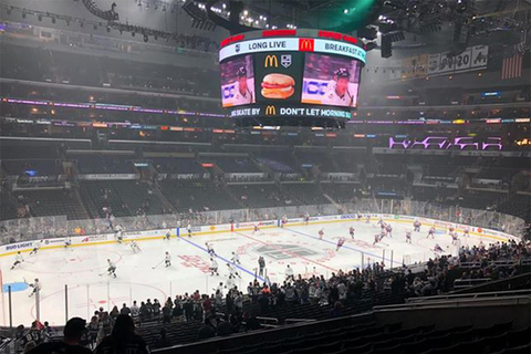 Los Angeles: LA Kings Ice Hockey Game Ticket Lower Goal