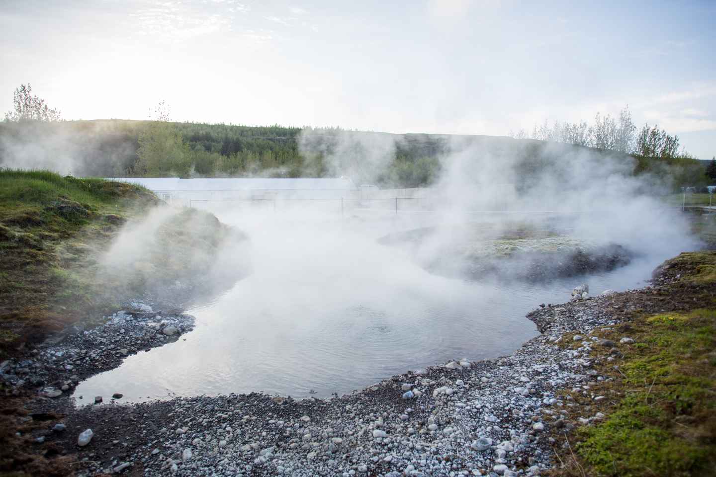 Entrada a la Laguna Secreta de Islandia
