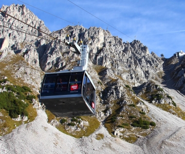 Top van Innsbruck: retourticket voor de kabelbaan