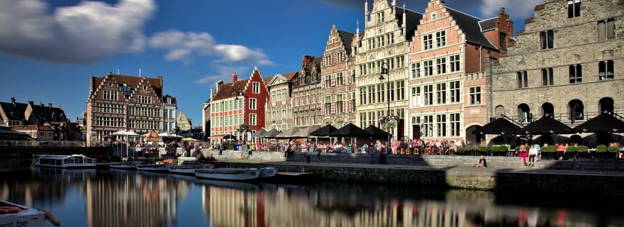 Gand : tour en bateau historique de 40 minutes du centre-ville