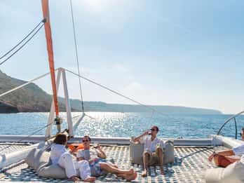 Bucht von Palma: Katamaran-Ausflug mit Mittagessen Bucht von Palma: Katamaran-Ausflug mit Mittagessen