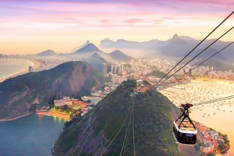 Rio : Corcovado, escalier Selarón et Pain de SucreVisite privée avec billets