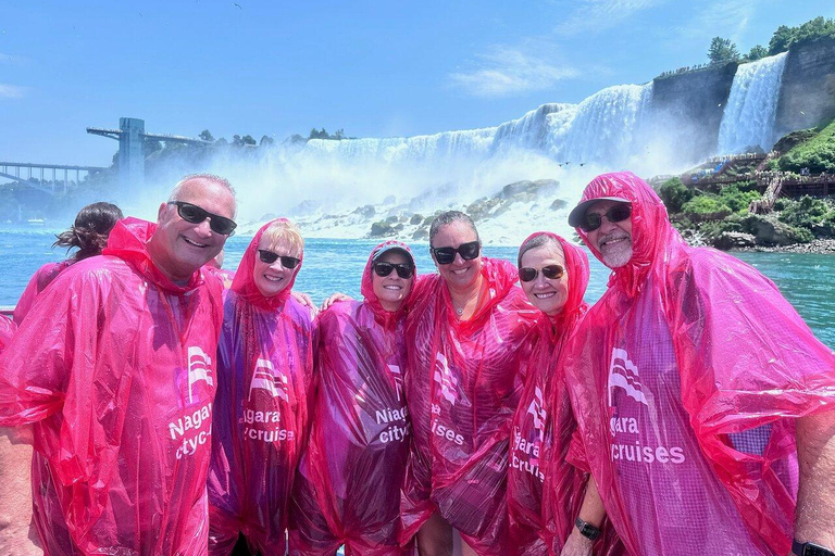 Niagarafälle: First Behind the Falls Tour &amp; Boat CruiseNiagarafälle: Bootsfahrt und Reise hinter die Fälle Tour