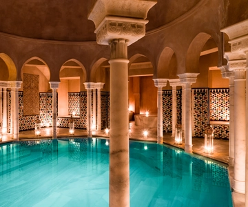 Malaga: bilet wstępu do Hammam Al Ándalus z masażem