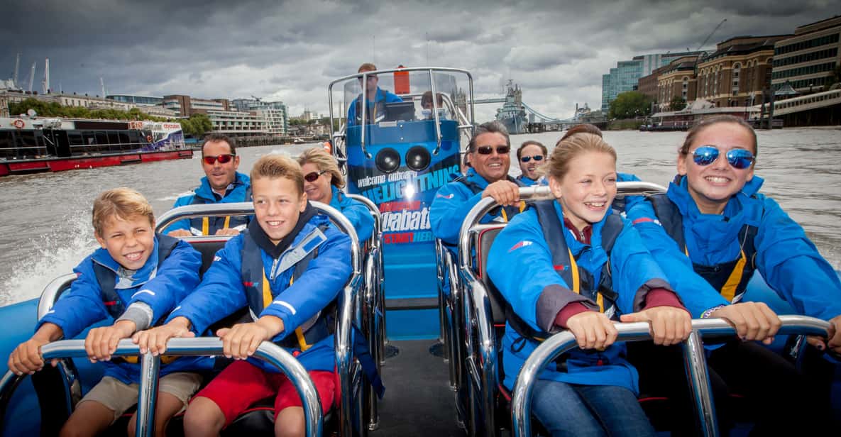 50-Minute River Thames Speedboat Ride