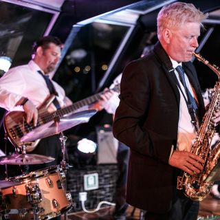London: Cruise på Themsen med middag og levende jazzmusikk