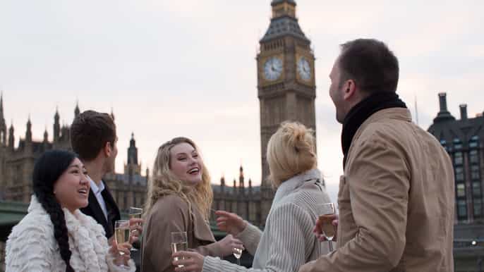 Sparkling 2-Hour River Thames Sunset Cruise in London