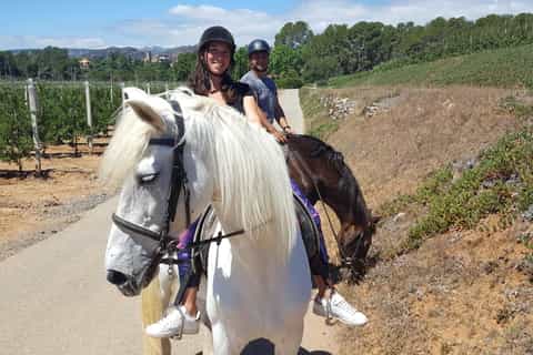 Costa Dorada: Horse Riding and Walking Tour