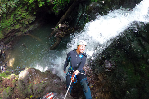 Canyoning in Ribeira dos Caldeirões