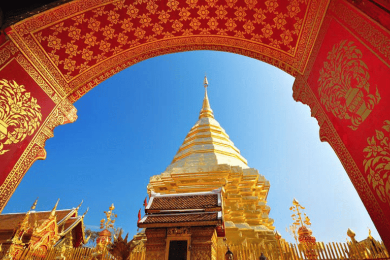 Hmong dorp, Doi Suthep en Wat Pha Lat Halve Dag TourHmong dorp, Doi Suthep en Wat Pha Lat halfdaagse tour