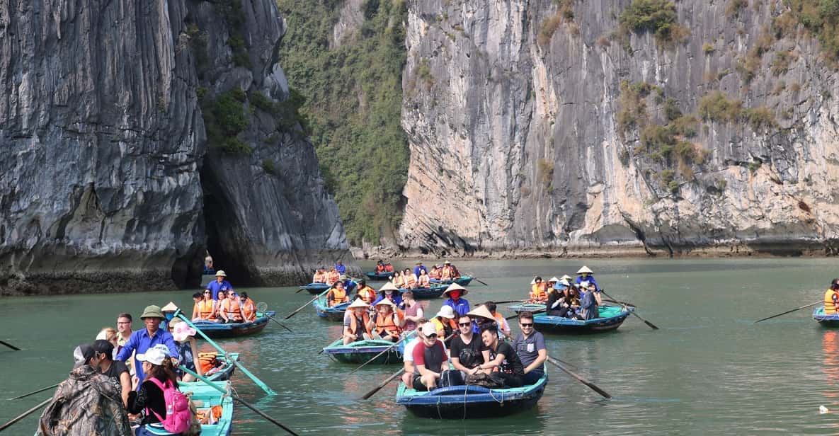 Halong Day Tour: Islands, Caves, Kayak with Dragonfly Cruise