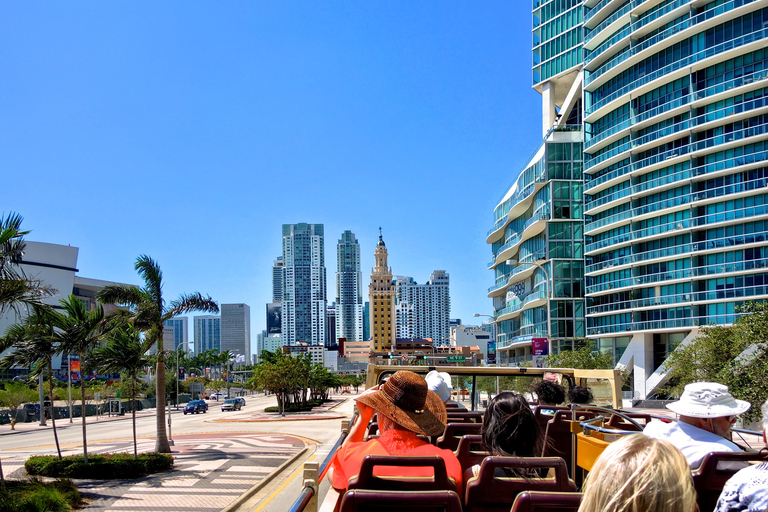 Miami City & Boat Tour with Bike Rental