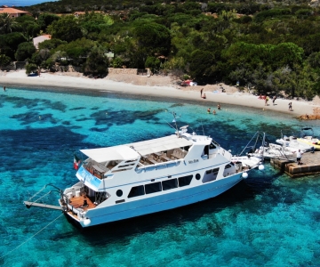 From Palau: La Maddalena Islands Full-Day Trip by Boat