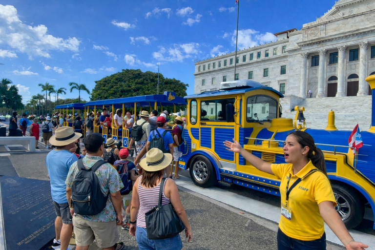 San Juan Must Do Sightseeing Tour by a Trolley Train San Juan Sightseeing Tour by Train Trolley
