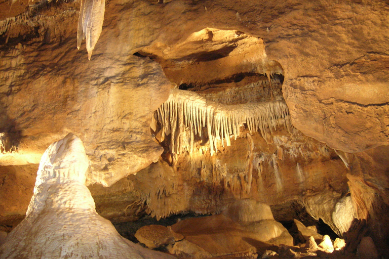 From Prague: Small Group Koneprusy Caves &amp; Karlstejn Castle