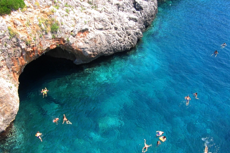 Full-Day Cruise to the Blue Lagoon with Syvota Visit Cruise Departing From Corfu Town New Port