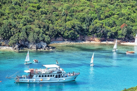 Full-Day Cruise to the Blue Lagoon with Syvota Visit Cruise With Pick-Up From South Corfu