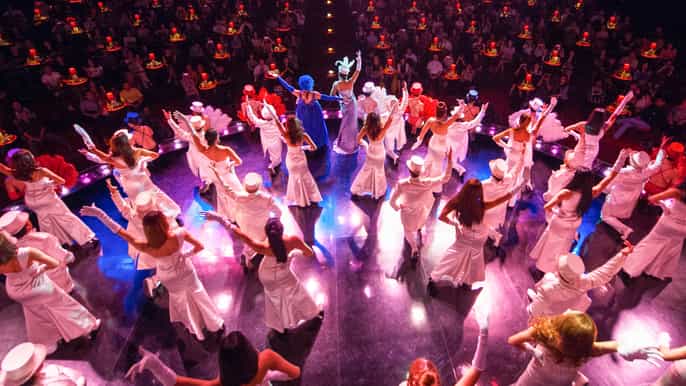 calypso cabaret ticket transfer with optional dinner show