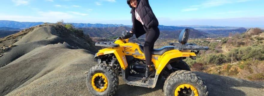 Tirana : excursion aventure en quad et tyrolienne