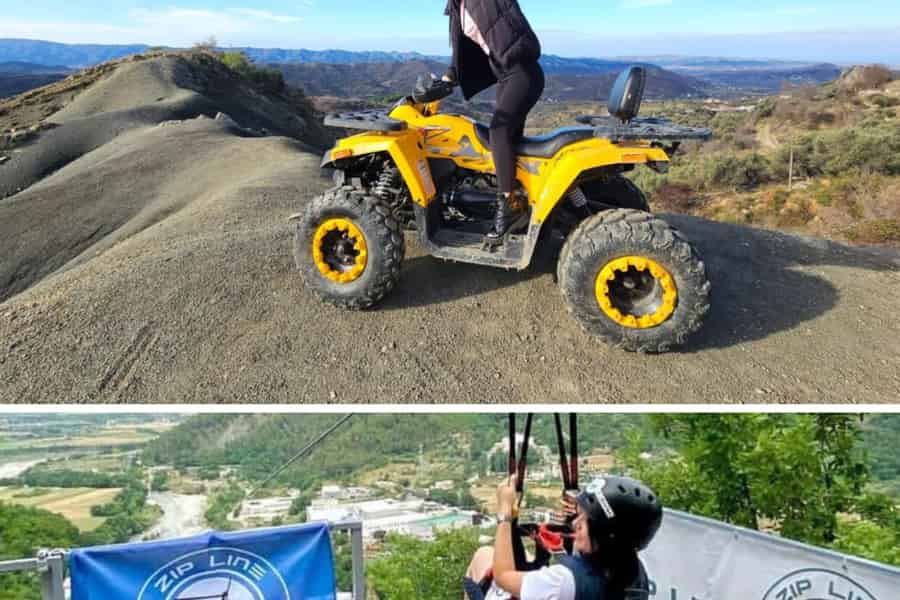 Tirana: Quad- und Zipline-Abenteuertour. Foto: GetYourGuide