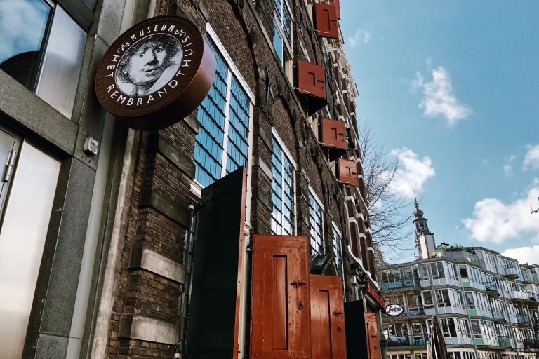 Amsterdam: stadswandeling met gids en het RembrandthuisPrivétour in het Frans