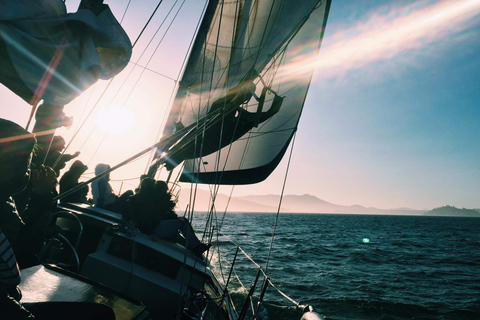 San Francisco: Segeltour in der Bucht mit Getränken