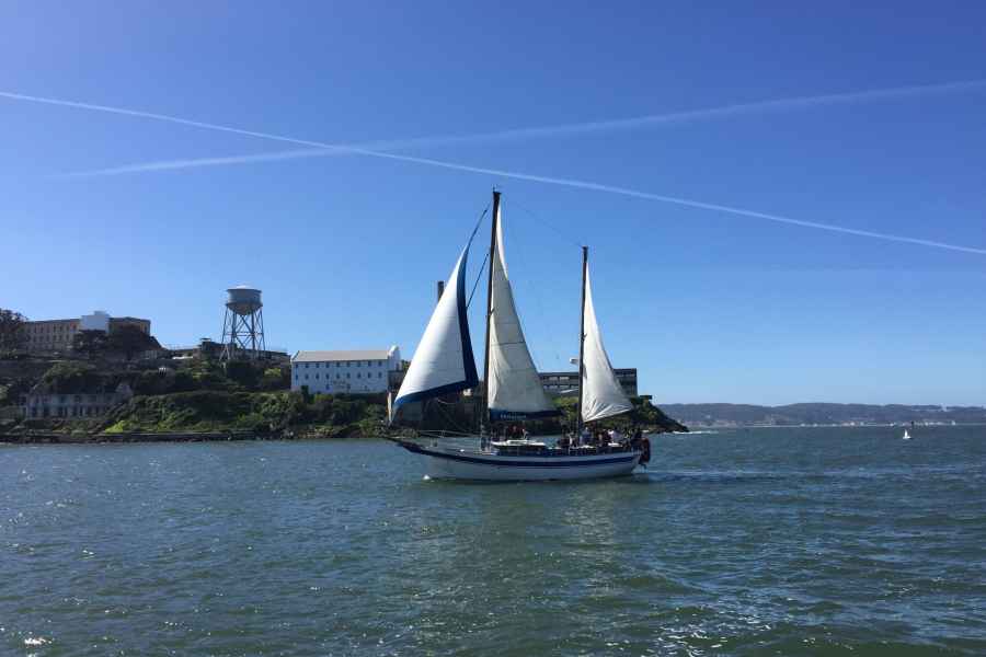 San Francisco: Segeltour in der Bucht mit Getränken