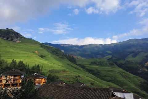 Rizières en terrasses de Longji: visite privée d'une journée de GuilinNavette aller-retour au village de Ping'an