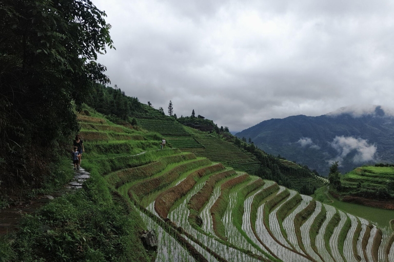 Longjis Reisterrassen: Private Tagestour ab GuilinDazhai Dorf Tour mit Seilbahn