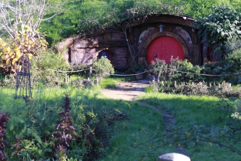 From Auckland: Hobbiton & Rotorua Tour with Lunch at Te Puia Hobbiton Movie Set and Rotorua Day Tour with Return Journey