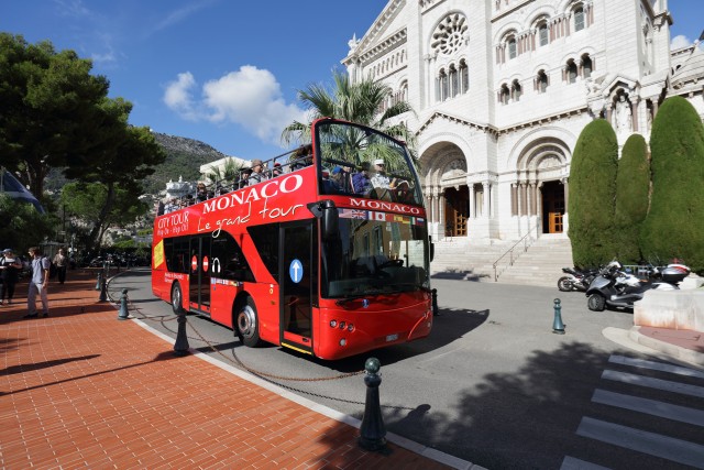 Visit Monaco Monte Carlo Hop-On Hop-Off Bus Tour in Nice, France
