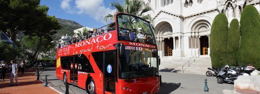 Monaco : visite en bus arrêts à arrêts multiples de Monte Carlo