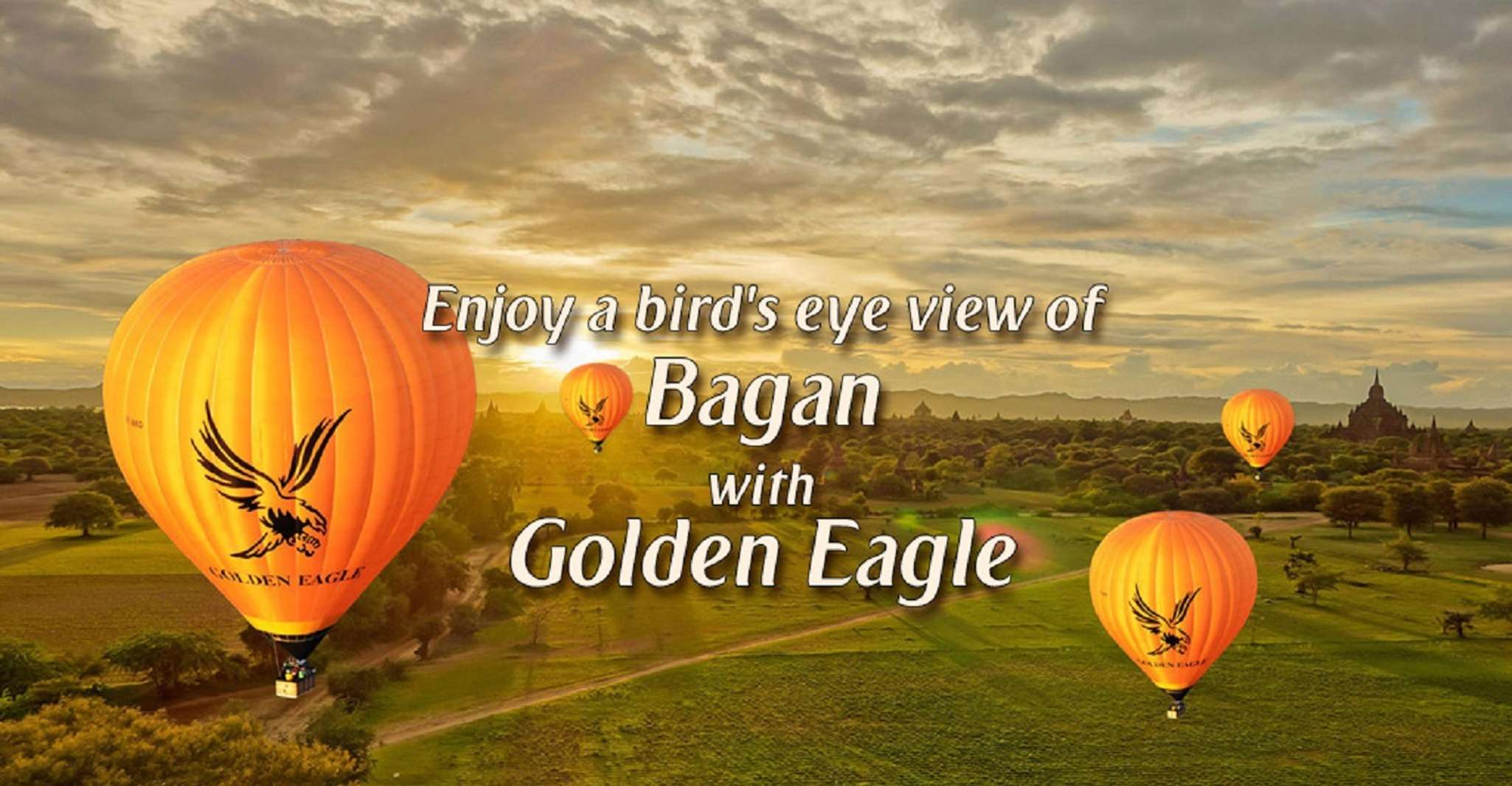 Ballon de l'Aigle d'Or à Bagan - Hizvo
