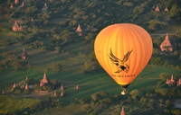 Ballon de l'Aigle d'Or à Bagan - Hizvo