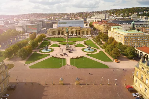 Stuttgart: Private Guided Circular City Walk
